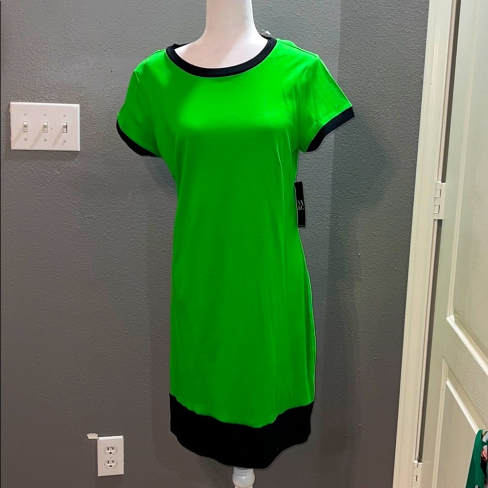 COPY - New York & Company Lime Green Dress